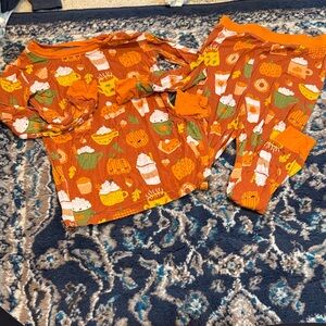 Little Sleepies Pumpkin Spice Two Piece Pajamas